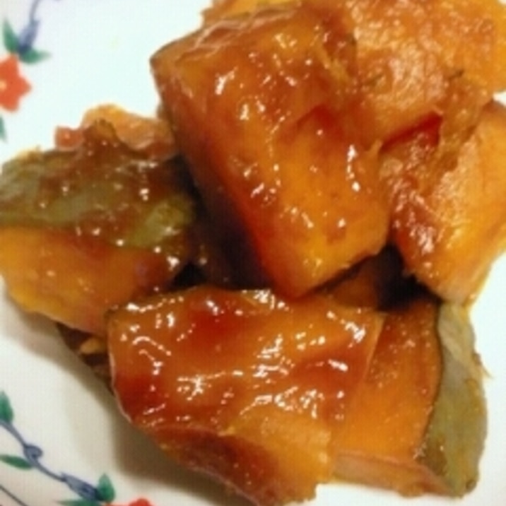 すくなかぼちゃの煮物 レシピ 作り方 By かおチュワン 楽天レシピ